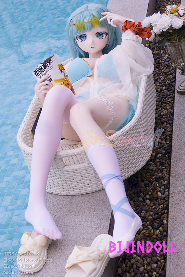 WMDoll#Y015 157cm Cカップ  PVCヘッド アニメ 水着 エロ等身大 セックス人形