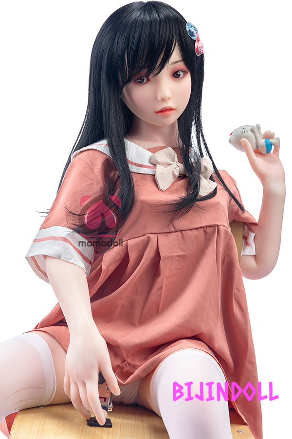 MOMODOLL#MM065 130cm Aカップ シリコン製 美少女 可愛い セックス ダッチワイフ 貧 乳 ロり リアル人形 本物学生ボディ アダルト r18ラブドール