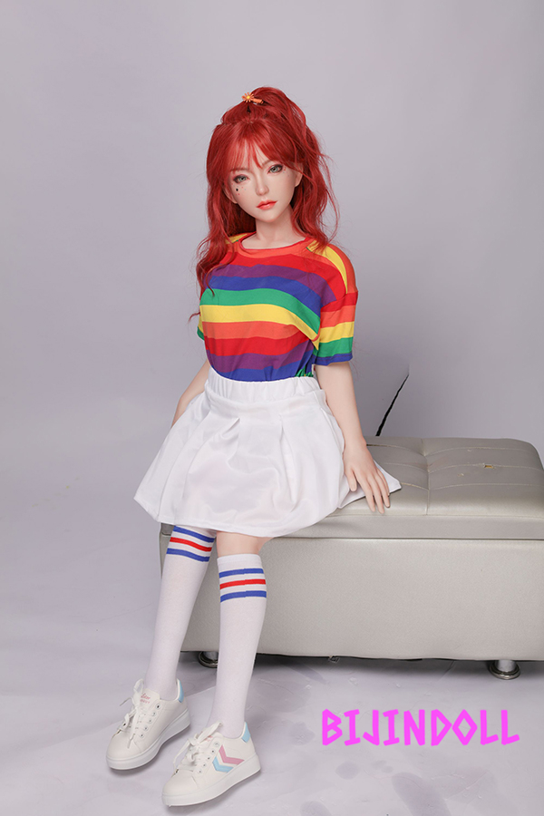 JXDOLL 波比 130cm Aカップ シリコン 低身長 ダッチドール 貧乳 ロリ セックスドール M字開脚騎乗位 激エロ娘 だっちわいふ