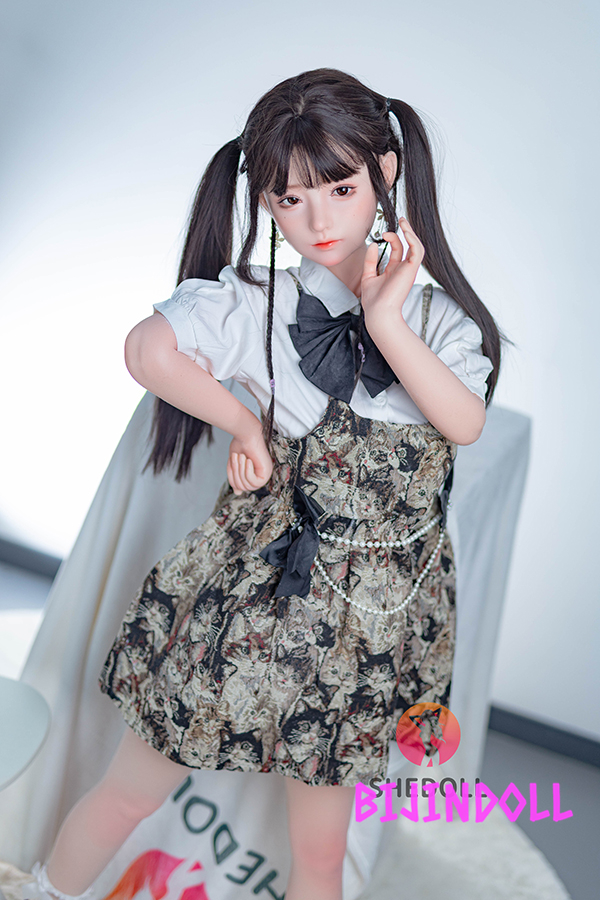 SHEDOLL 148cm C-cup 黒髪ツインテール妹loveドール リアル口腔オーラル 可愛いロリアダルト 等身 大ドール sex r18 らぶどーる