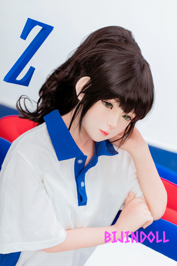 Bezlya 茉莉 138cm A-cup シリコンヘッド＋TPEボディ リアルロリ胴体ダッチワイフ