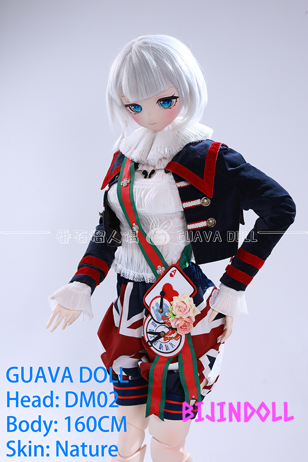 GUAVADOLL#DM02 160cm C-cup アニメ白髪美少女球体関節等身大ドール BJD anime人形
