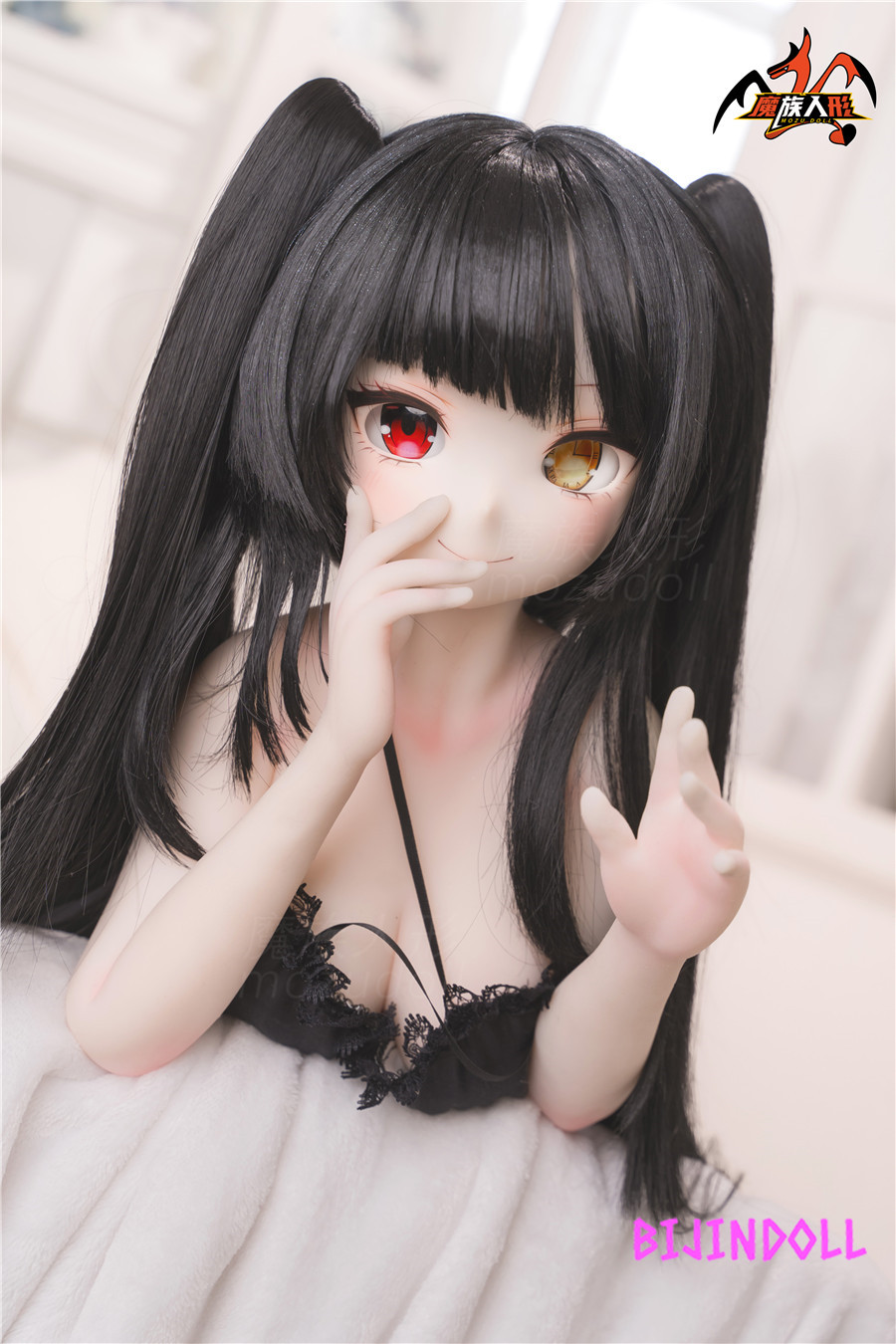 mozudoll 夢姫 85cm PVCヘッド 衣装無料 異色瞳アニメドール ツインテールラブドール 可愛い小ドール