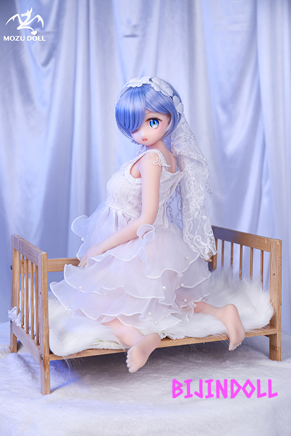 mozudoll  63cm シリコン製 宣材写真と同じ衣装無料プレゼン ウエディングドレsexドール