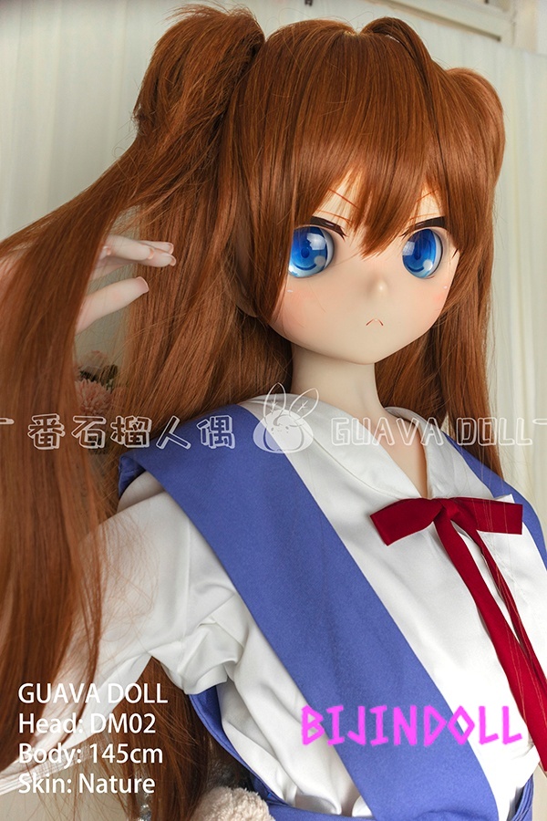 GUAVADOLL 145cm DM02 Aカップ ノーマル肌 ビニール製ヘッド（PVC） アスカ 美少女 ラブドール 新世紀エヴァンゲリオン コスプレ系 リアルドール
