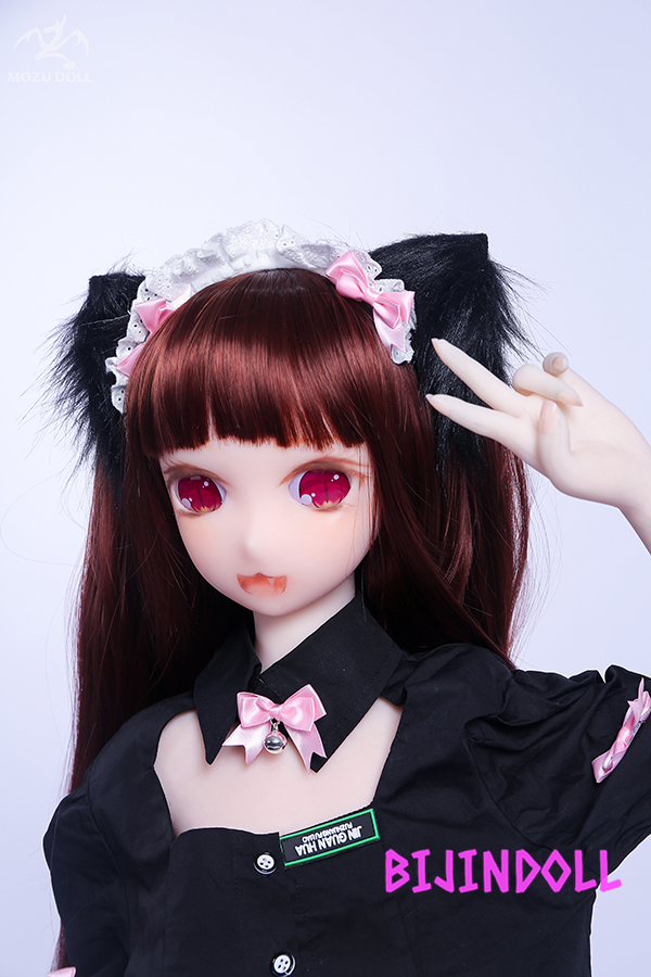 mozudoll 120cm e-cup シリコンヘッド 宣材写真と同じ衣装無料プレゼン かわいい猫耳メイドさんセックスドール