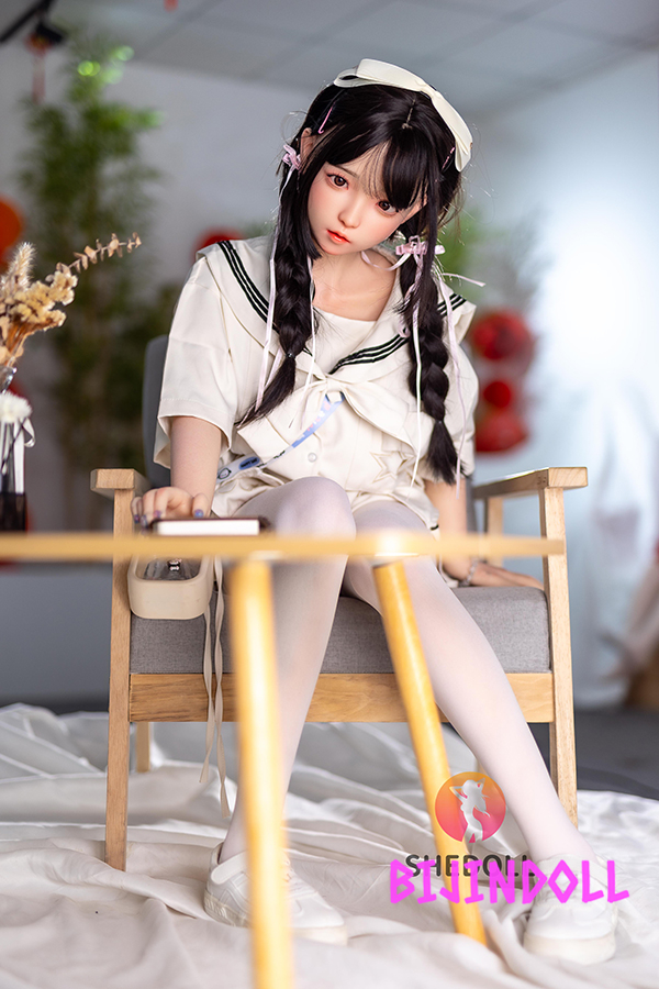 SHEDOLL 148cm C-cup シリコン頭部+TPE材質ボディ 可愛いロリ 最新 ダッチワイフ 小柄 セックスドール 美 少女 リアル等身大ラブドール