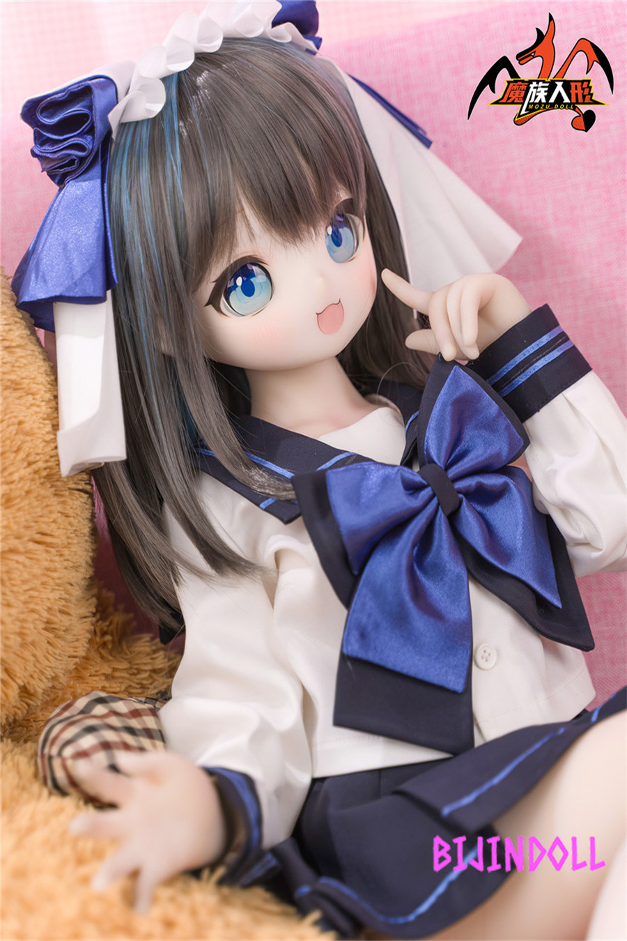 mozudoll Neko 85cm PVC頭部 衣装無料 学院服 かわいい人気ドール 猫みみラブドール アズールレーン チェシャー