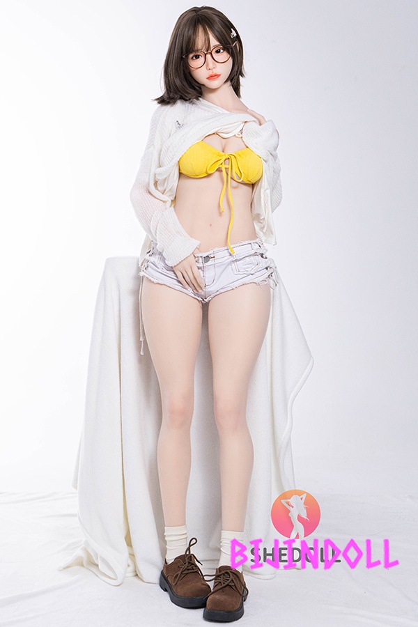 SHEDOLL 楚玥 167cm Dカップ シリコンヘッド+TPEボディ 美少女 ラブドール 眼鏡娘 新ボディ