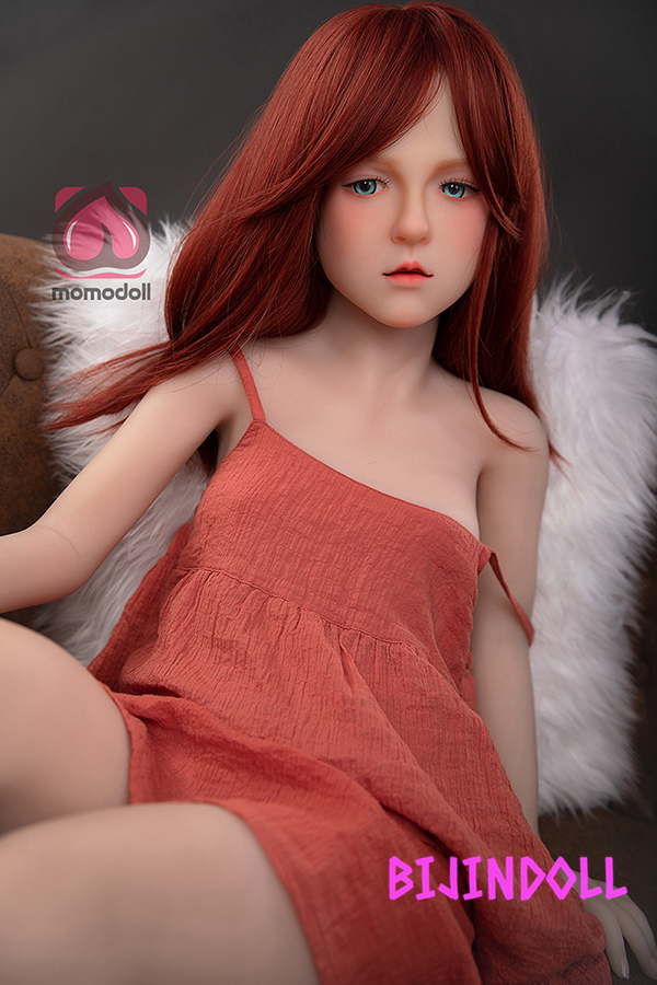 MOMODOLL#MM110 132cm Aカップ TPE製 外国人赤毛中学生セックスドール