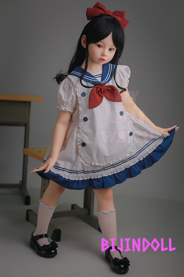 Jiusheng Doll MLWシリーズ ロリ系 ラブドール #95Bヘッド 108cm バスト平 ねね（Nene）フルシリコン製 かわいい制服ドール