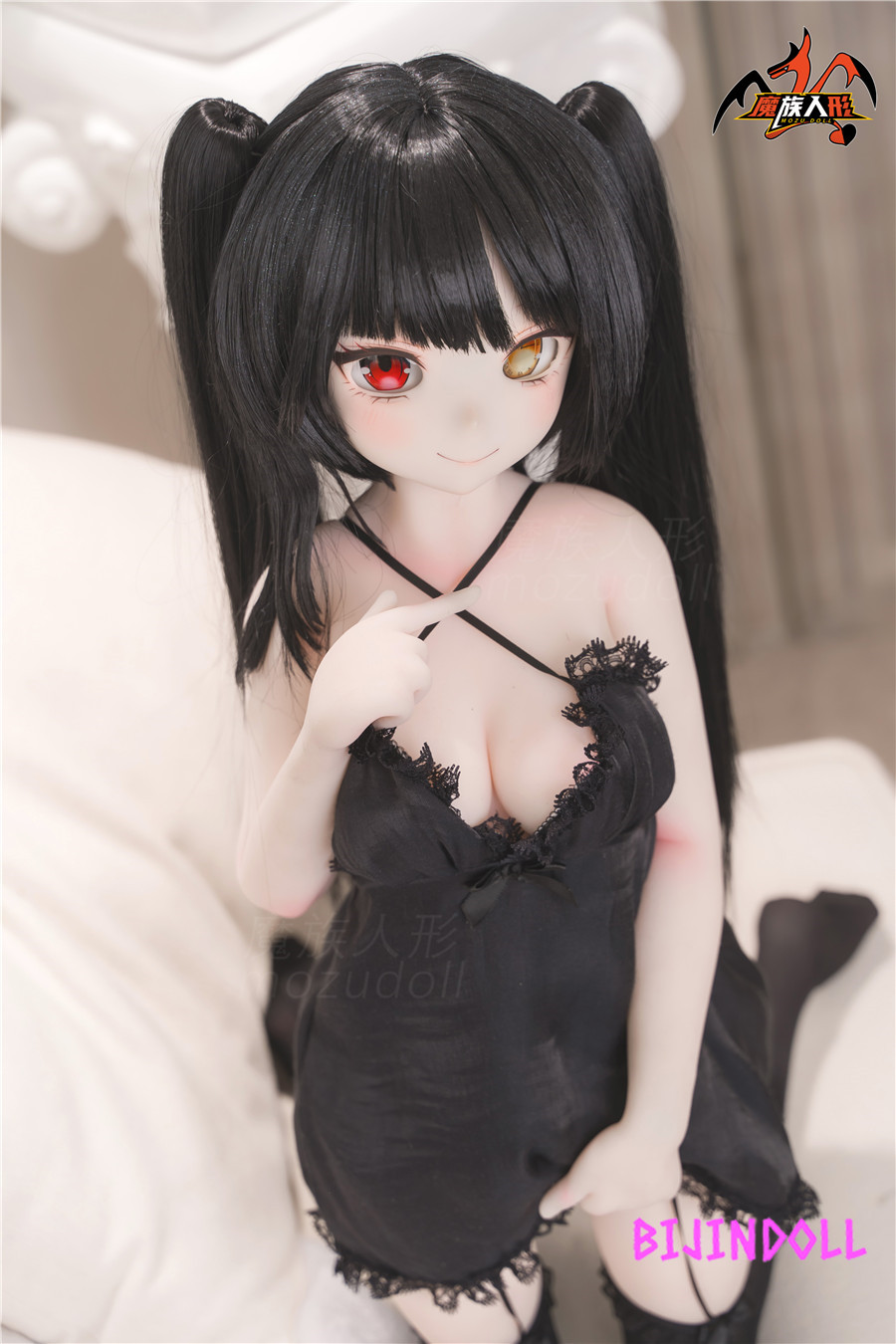 mozudoll 夢姫 85cm PVCヘッド 衣装無料 異色瞳アニメドール ツインテールラブドール 可愛い小ドール