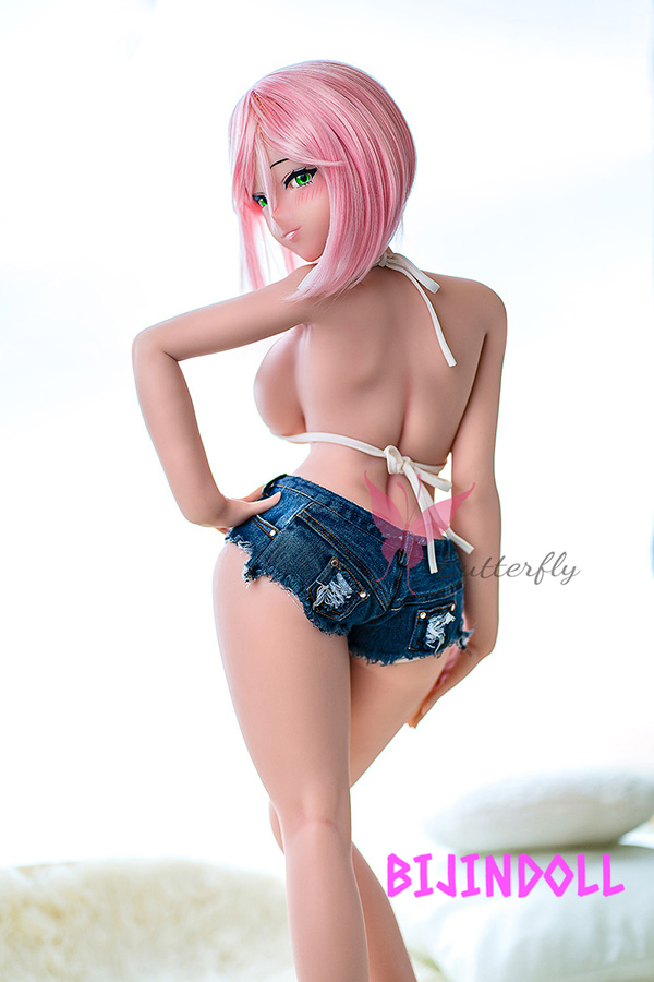 ButterflyDoll#27 95cm F-cup シリコン 巨乳 色っぽい女性 ラブドール ミニボディアニメ人形