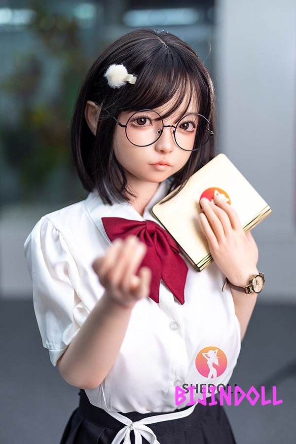 SHEDOLL 148cm C-cup シリコン頭部+TPE材質ボディ 若いJK ラブドール 可愛いロリ 最新 の TPEアダルト エロ 人形 等身 大 リアルダッチワイフ