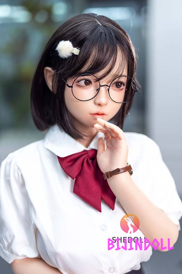 SHEDOLL 148cm C-cup シリコン頭部+TPE材質ボディ 若いJK ラブドール 可愛いロリ 最新 の TPEアダルト エロ 人形 等身 大 リアルダッチワイフ