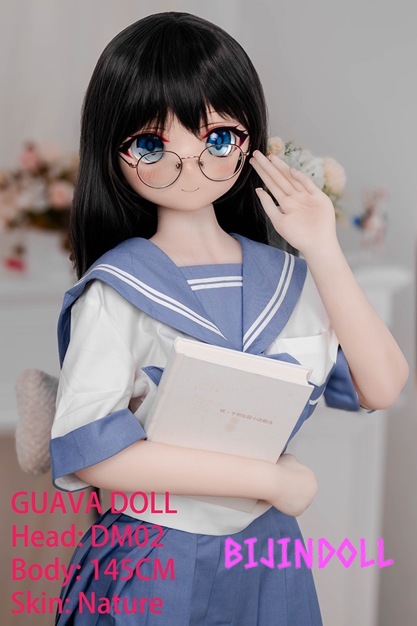 GUAVADOLL 145cm DM02 Aカップ ノーマル肌 PVCヘッド 二次元 ラブドール 美少女  女子生徒 セックスドール