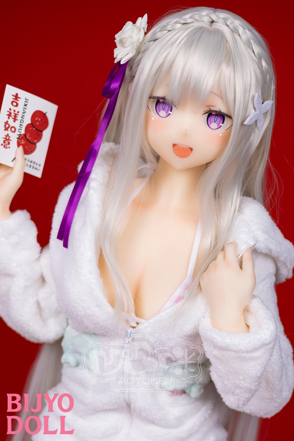 aotumedoll#125 155cm C-cup TPE製  エミリア アニメ等身大人形 銀髪ハーフエルフ 美少女 リゼロ ラブドール