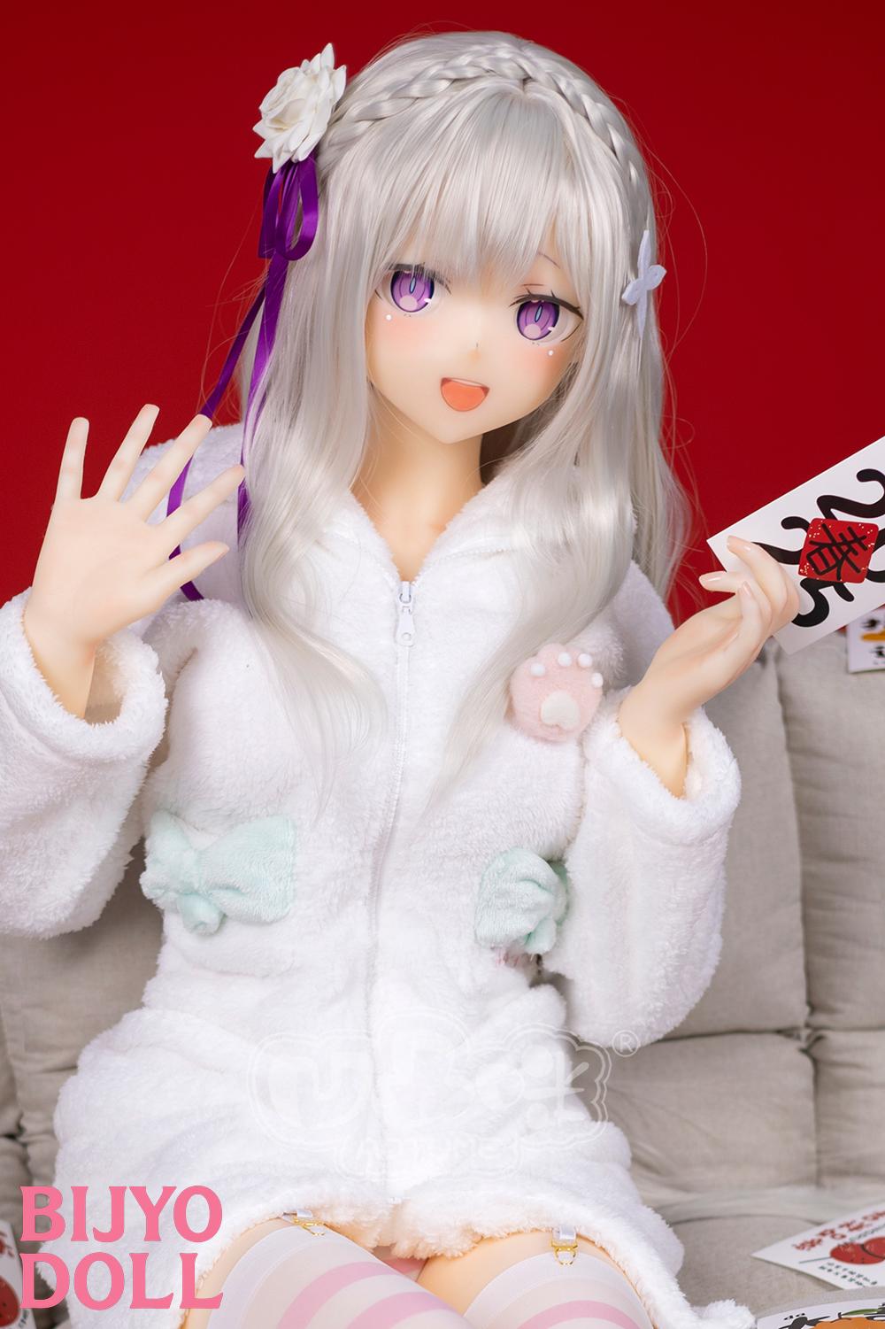 aotumedoll#125 155cm C-cup TPE製  エミリア アニメ等身大人形 銀髪ハーフエルフ 美少女 リゼロ ラブドール