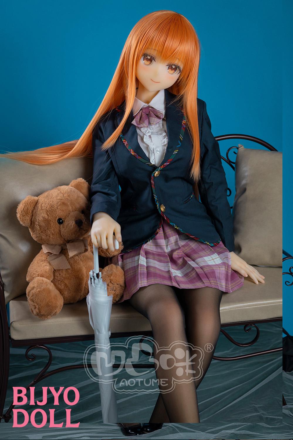 aotumedoll#117 155cm C-cup TPE製  椎名 真昼​ アニメラブドール可愛い天使様  金髪ロング美少女