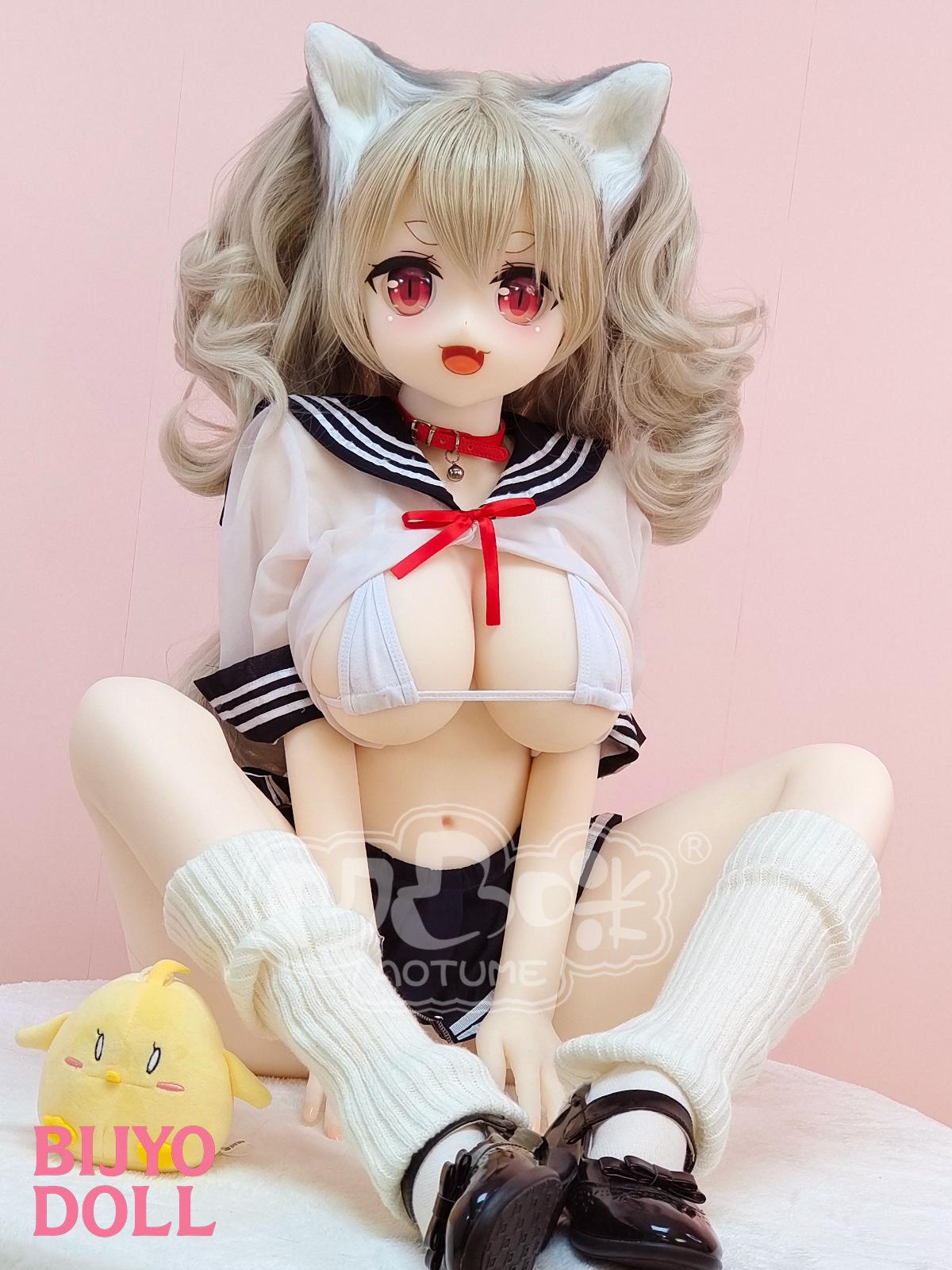 aotumedoll#107 135cm G-cup TPE製 巨乳猫娘 アニメラブドール エロ18禁 セックスドール アニメ美少女ダッチワイフ 騎乗位