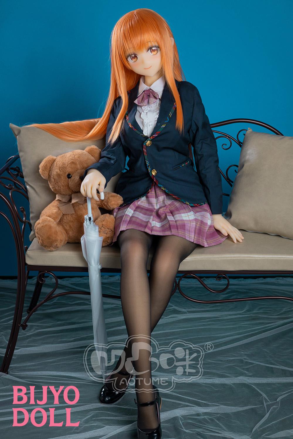 aotumedoll#117 155cm C-cup TPE製  椎名 真昼​ アニメラブドール可愛い天使様  金髪ロング美少女