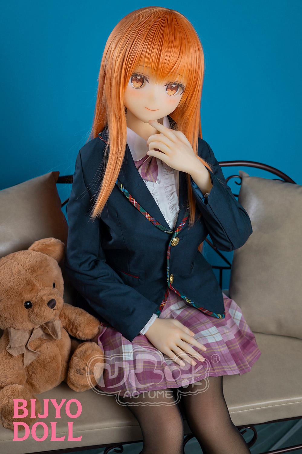 aotumedoll#117 155cm C-cup TPE製  椎名 真昼​ アニメラブドール可愛い天使様  金髪ロング美少女