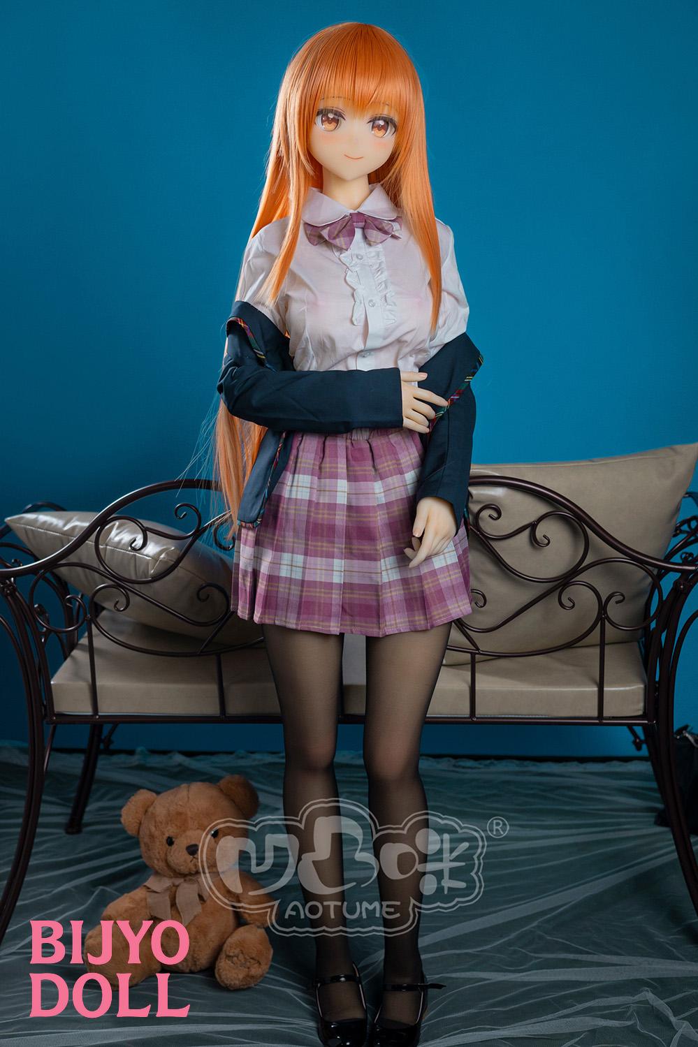 aotumedoll#117 155cm C-cup TPE製  椎名 真昼​ アニメラブドール可愛い天使様  金髪ロング美少女