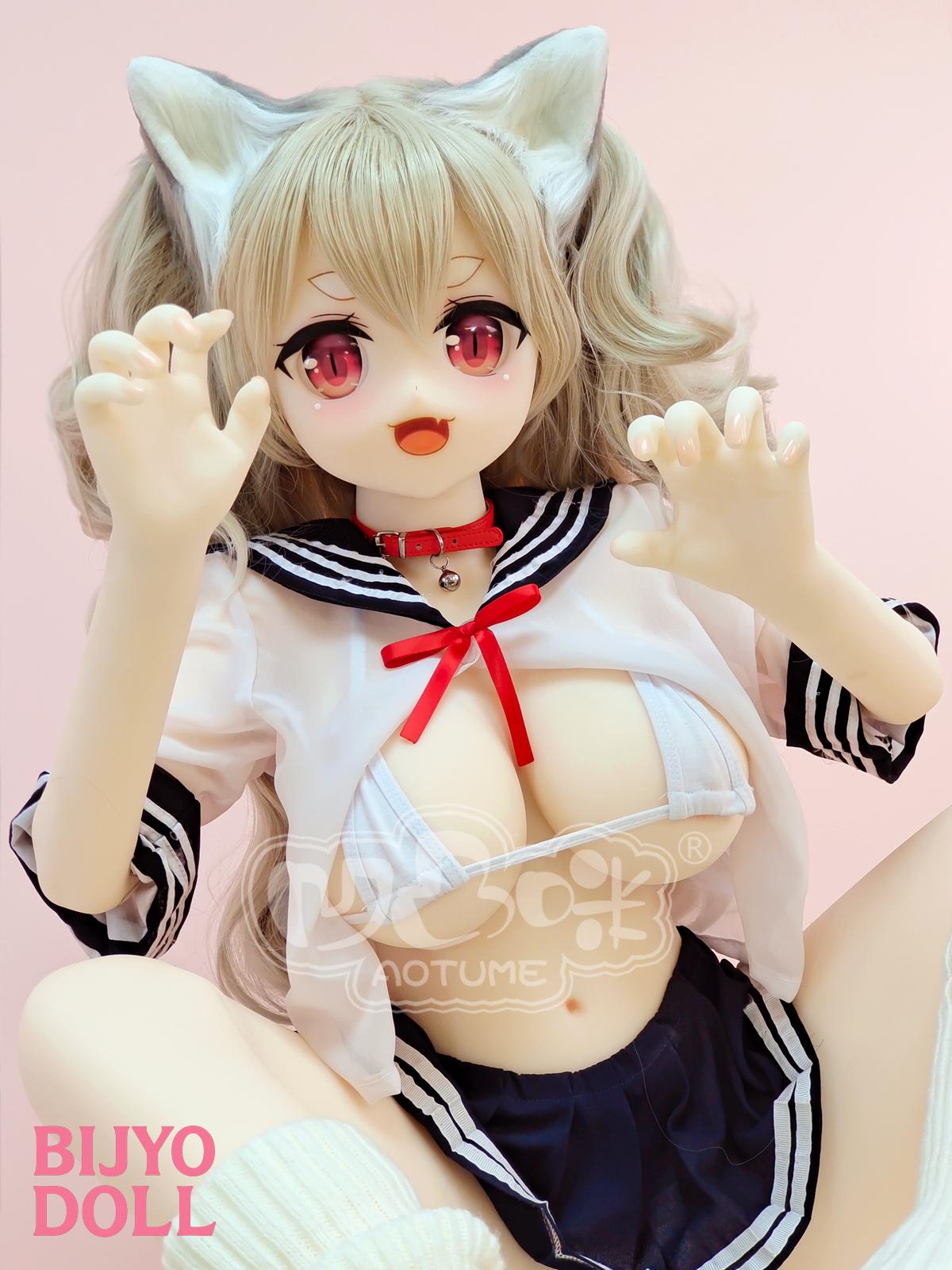 aotumedoll#107 135cm G-cup TPE製 巨乳猫娘 アニメラブドール エロ18禁 セックスドール アニメ美少女ダッチワイフ 騎乗位