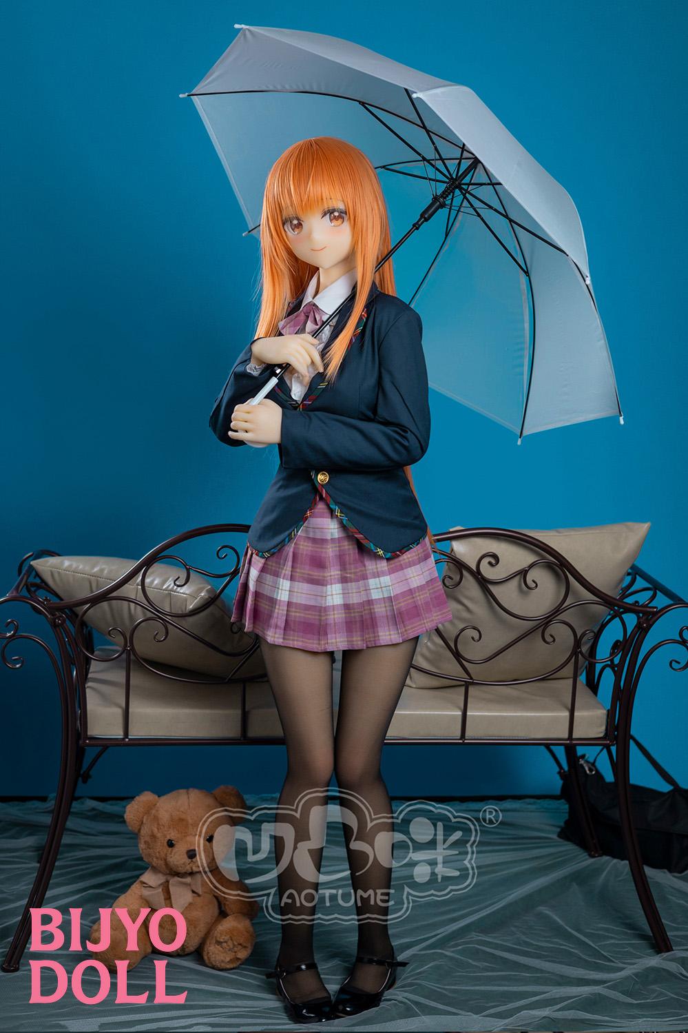 aotumedoll#117 155cm C-cup TPE製  椎名 真昼​ アニメラブドール可愛い天使様  金髪ロング美少女