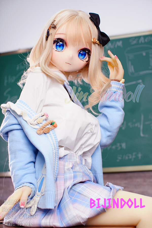 WMDoll#Y008 146cm C-cup PVC Head Cute Anime Sex Doll Anime Hentai Life Size Doll Adult Porn Dutchwife