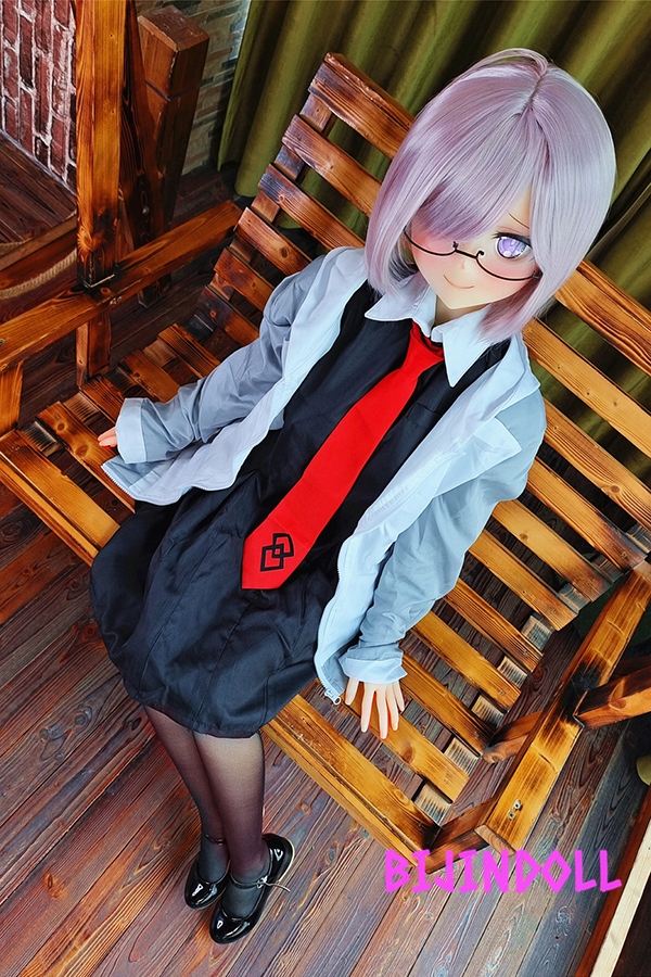 aotumedoll#76 155cm C-cup silicone head FGO Mashu cosplay love doll game anime doll Mashu erotic customized life-size sex doll