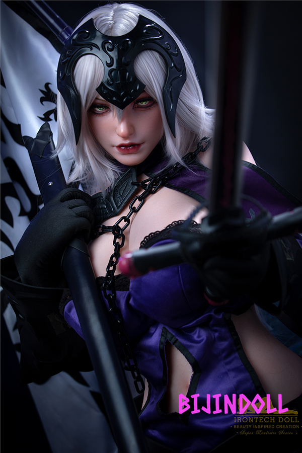 Irontechdoll 165cm G-Cup Silicone Jeanne d'Arc  (Alter) Sex Doll FGO Game Cosplay Dutch Wife