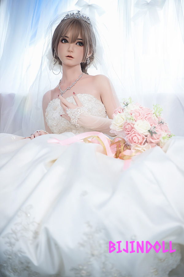 FUDOLL#19 150cm B-cup Full silicone sex doll marriage ideal bride beautiful bride doll