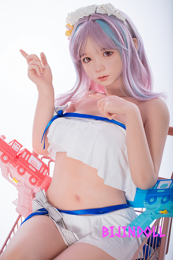 FUDOLL#18 148cm D-cup Silicone head Cute doll cute swimsuit porn adult dutch wife