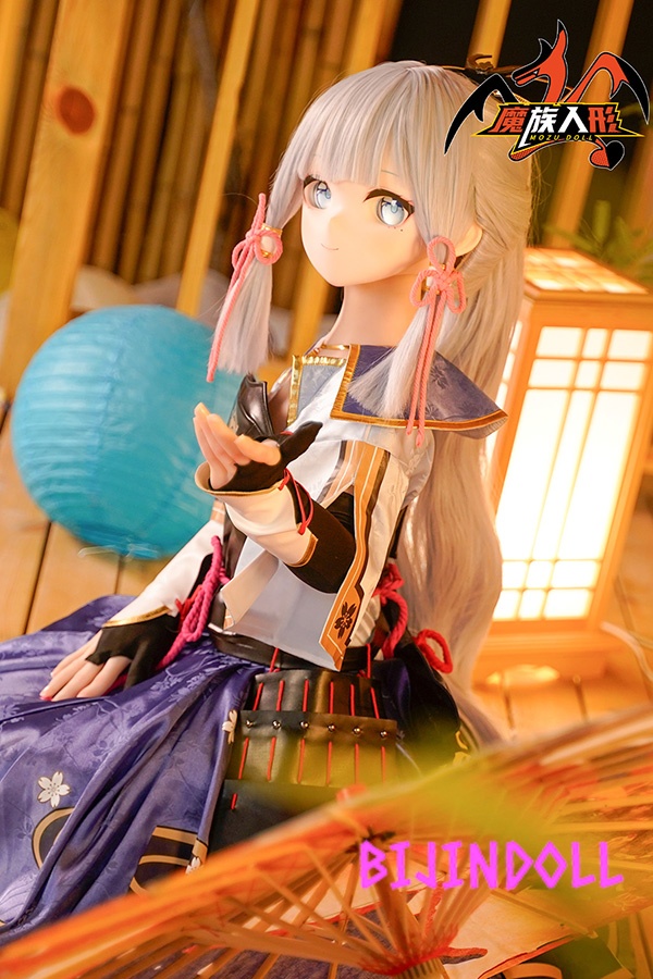 Mozudoll Linghua Cosplay Version PVC Head Pictures Clothes Free Kamisato Ayaka Genshin Impact Love Doll Game Characters