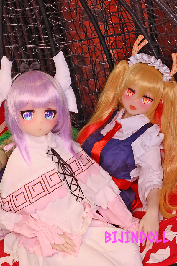 aotumedoll #51#52  TPE TOHRU and KANNA Sex Doll Maid Dragon Anime 