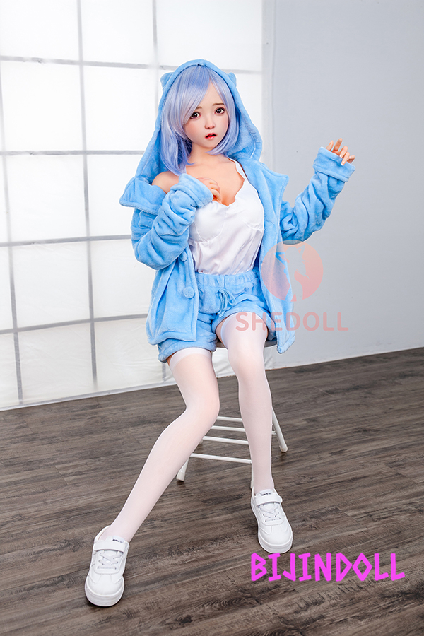 SHEDOLL 148cm D-cup Silicone Head TPE Body Love Doll Adult Doll Beautiful Life Size Doll