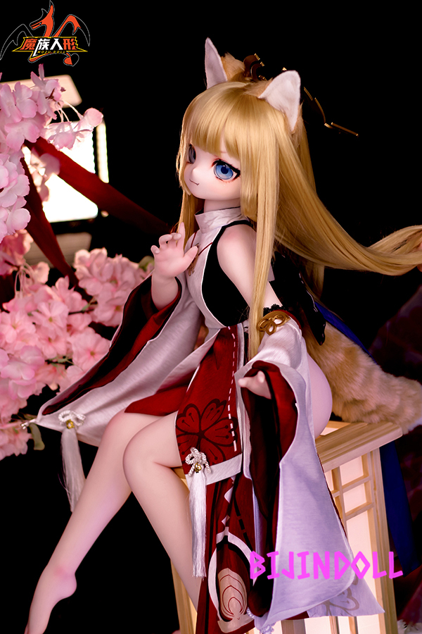 mozudoll 小狐狸 Free Costume Cute Anime Love Doll Dutch Wife PVC Head Sex Doll