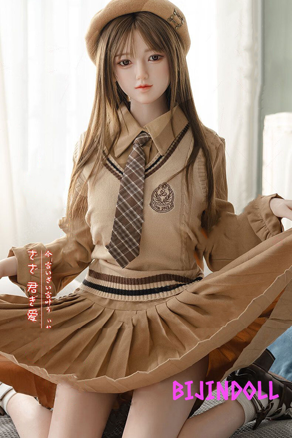 JXDOLL 150cm D-Cup Silicone Cute Sex Real Doll Silicone Luxury Love Doll Big Tits Adult Doll