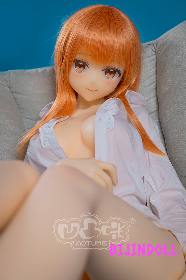 aotumedoll#117 155cm C-cup TPE Shiina Mayu Anime Sex Doll Angel Long Blonde Beautiful Girl