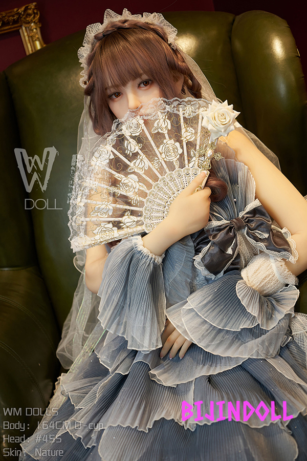 WMDoll#455 164cm D-cup TPE Use Asian sex doll 164cm life-size erotic adult doll toy Three channels