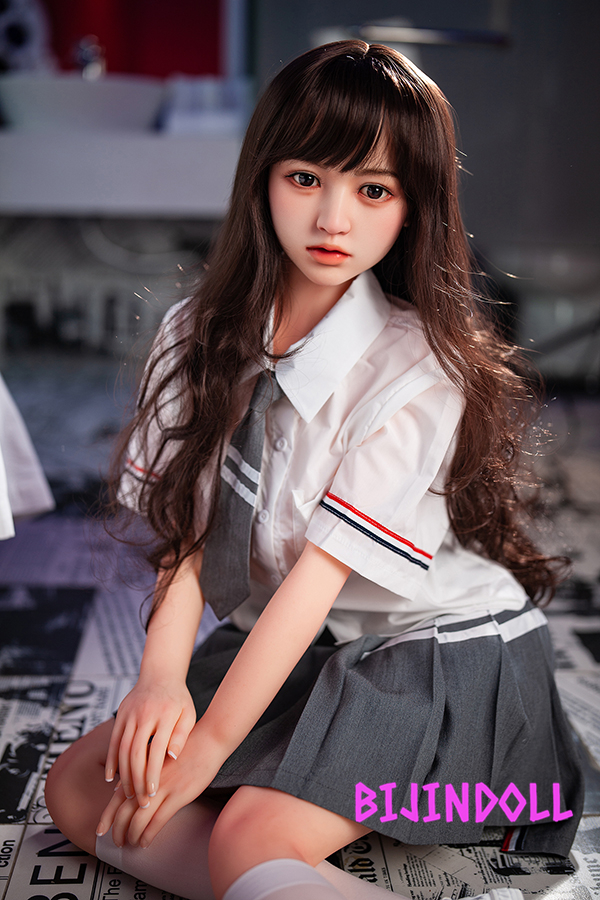 SHEDOLL 148cm D-cup Silicone head TPE body Bed Sex Doll Real beautiful cute life-size realistic doll