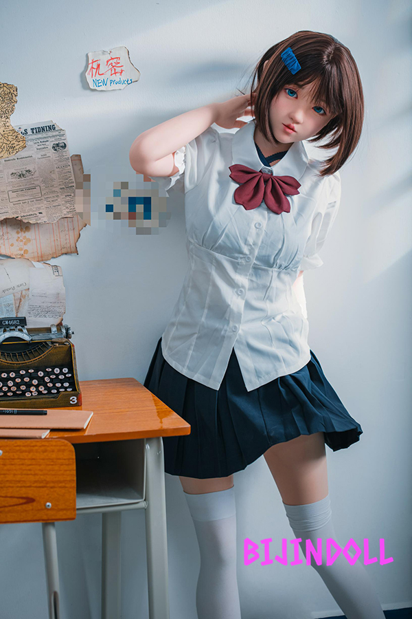 FUDOLL#15 148cm D-cup Silicone Head Realistic Cosplay Sex Doll Human-like Real Dutch Wife