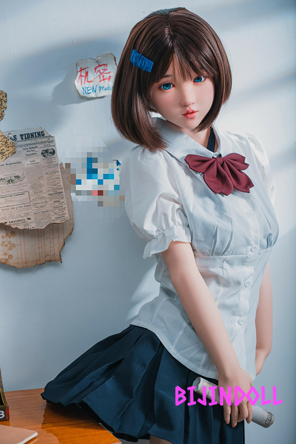 FUDOLL#15 148cm D-cup Silicone Head Realistic Cosplay Sex Doll Human-like Real Dutch Wife