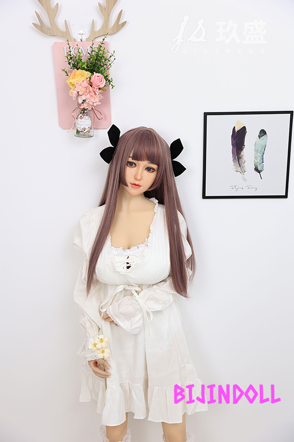 Jiusheng Doll#8 Shirley 150cm D-cup silicone head beautiful big breasts beauty real doll luxury sex doll