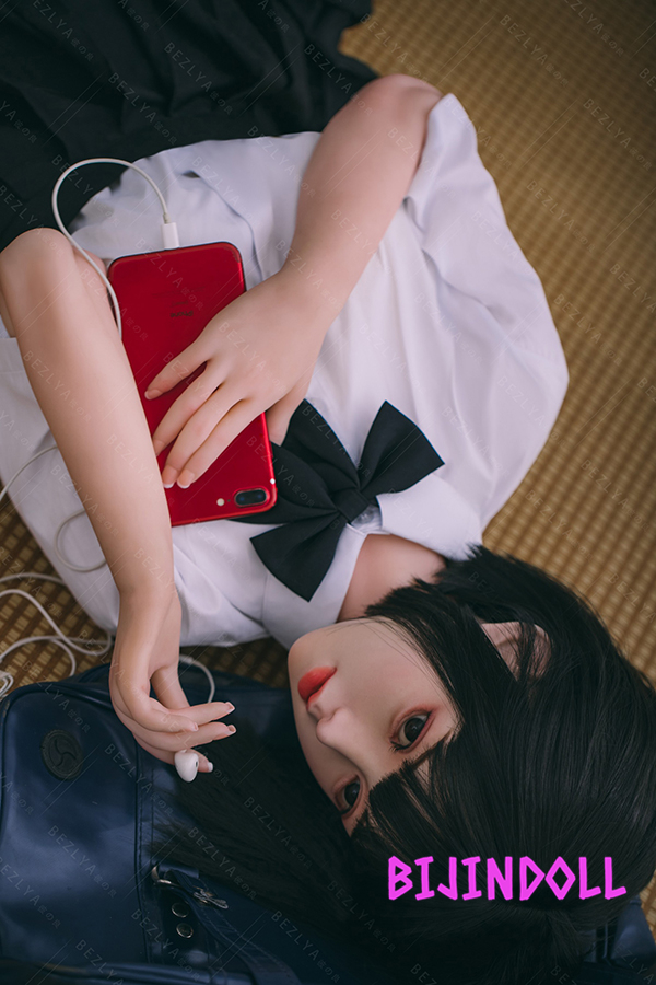 Bezlya 鈴蘭 149cm C-cup Silicone head + TPE body Real Adult Porn life-size doll sex dutchwife adult