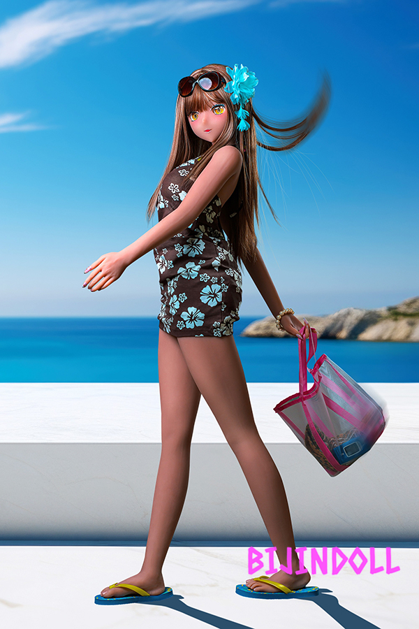 aotumedoll tanned sex doll TPE 155cm C cup seaside tanned beauty love doll real sex