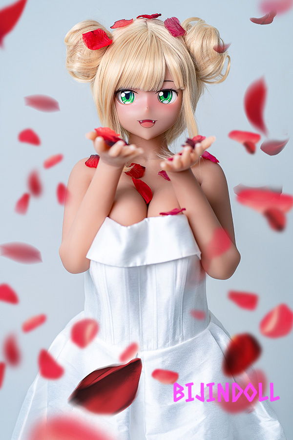 Siliko&Aotume collaboration doll H-cup 155cm TPE anime sex doll blonde Hot big tits Dutch wife
