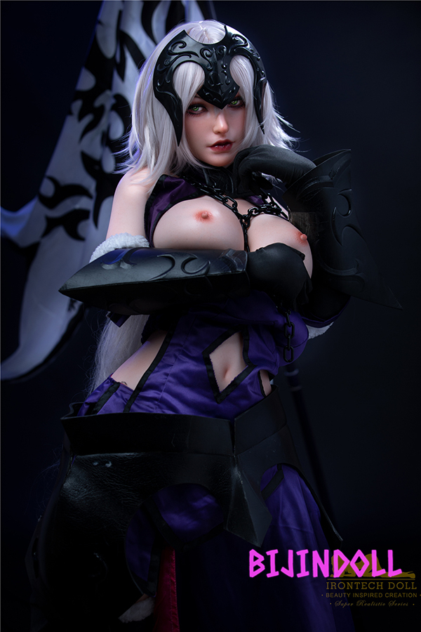 Irontechdoll 165cm G-Cup Silicone Jeanne d'Arc  (Alter) Sex Doll FGO Game Cosplay Dutch Wife