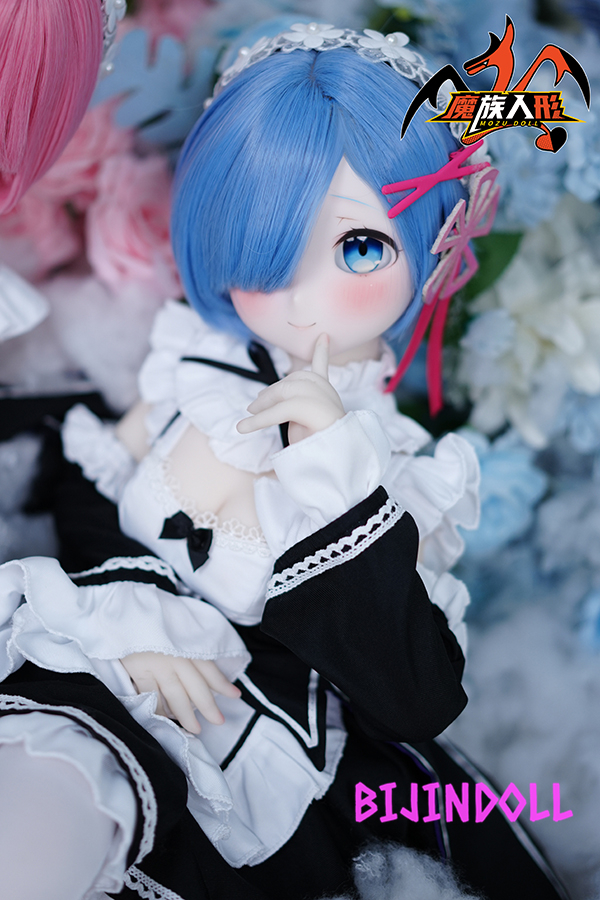 mozudoll Rem PVC Head Picture clothing free Super cute maid anime doll maid cosplay cheap sex doll